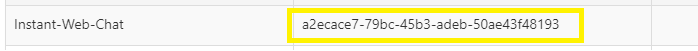 Bot ID highlighted in the Chime admin dispatcher list